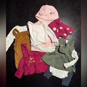 Baby girl outfit bundle